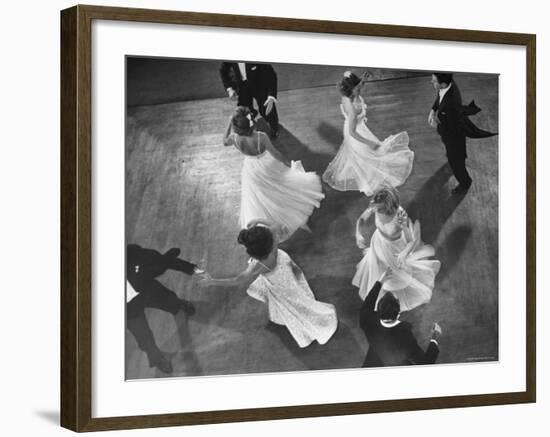 Arthur Murray Dance Instructors Dancing-Gjon Mili-Framed Photographic Print