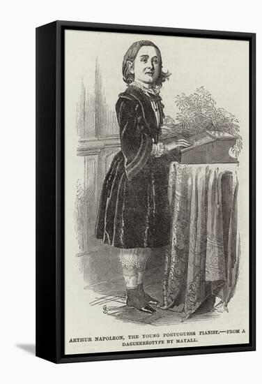 Arthur Napoleon, the Young Portuguese Pianist-null-Framed Stretched Canvas