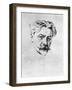 Arthur Nikisch - portrait-Emil Orlik-Framed Giclee Print
