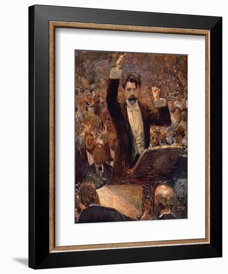 Arthur Nikisch-Robert Sterl-Framed Giclee Print