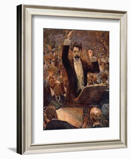 Arthur Nikisch-Robert Sterl-Framed Giclee Print