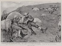 One Touch of Nature Makes the Whole World Kin, an Impromptu Picnic on the Battlefield-Arthur Paine Garratt-Giclee Print