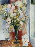 Summer Flowers in a Vase-Arthur Percy-Giclee Print