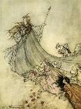 Knave Before King and Queen of Hearts, 'Alice's Adventures in Wonderland' by Lewis Carroll-Arthur Rackham-Giclee Print
