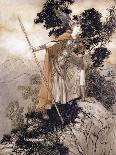 Siegfried's death, illustration from 'Siegfried and the Twilight of the Gods', 1924-Arthur Rackham-Giclee Print