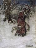 Drawing of a Demon-Arthur Rackham-Art Print