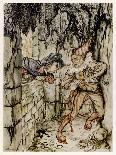 The Twelfth Labour of Hercules, Illustration from 'The Greek Heroes' by B.G. Niebuhr, 1903-Arthur Rackham-Giclee Print