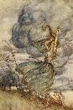 ..The Moon, Like to a Silver Bow New-Bent in Heaven-Arthur Rackham-Giclee Print