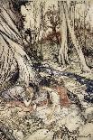 The Twelfth Labour of Hercules, Illustration from 'The Greek Heroes' by B.G. Niebuhr, 1903-Arthur Rackham-Giclee Print