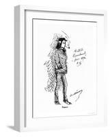 Arthur Rimbaud (1854-91) June 1872-Paul Verlaine-Framed Giclee Print