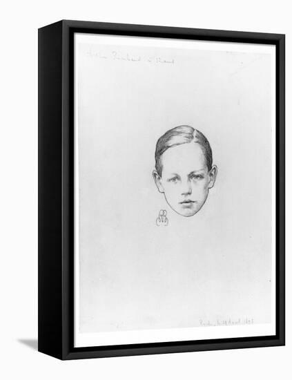 Arthur Rimbaud Aged 12, 29th April 1897, Roche-Paterne Berrichon-Framed Stretched Canvas