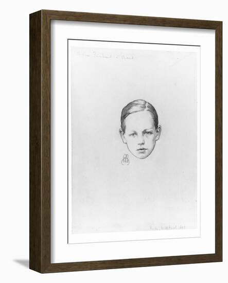 Arthur Rimbaud Aged 12, 29th April 1897, Roche-Paterne Berrichon-Framed Giclee Print