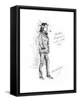 Arthur Rimbaud, French Poet and Adventurer, 1895-Paul Verlaine-Framed Stretched Canvas