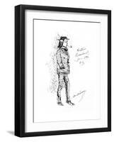 Arthur Rimbaud, French Poet and Adventurer, 1895-Paul Verlaine-Framed Giclee Print