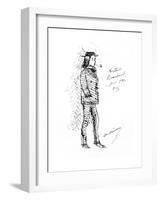 Arthur Rimbaud, French Poet and Adventurer, 1895-Paul Verlaine-Framed Giclee Print