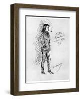 Arthur Rimbaud, French Poet and Adventurer, 1895-Paul Verlaine-Framed Giclee Print