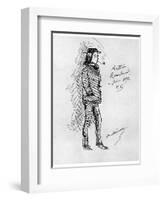 Arthur Rimbaud, French Poet and Adventurer, 1895-Paul Verlaine-Framed Giclee Print