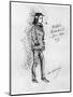 Arthur Rimbaud, French Poet and Adventurer, 1895-Paul Verlaine-Mounted Giclee Print