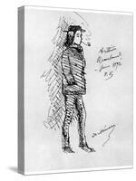 Arthur Rimbaud, French Poet and Adventurer, 1895-Paul Verlaine-Stretched Canvas