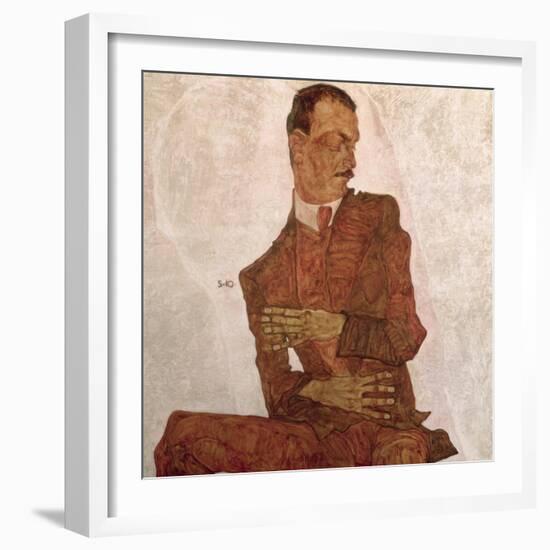 Arthur Roessler, 1910-Egon Schiele-Framed Giclee Print