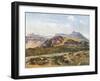 Arthur's Seat from the Braid Hills-John Fulleylove-Framed Giclee Print