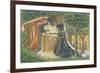 Arthur's Tomb-Dante Gabriel Rossetti-Framed Giclee Print