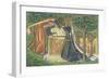 Arthur's Tomb-Dante Gabriel Rossetti-Framed Giclee Print