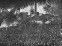 Featherstone Riots: the Soldiers Firing on the People, 1893-Arthur Salmon-Stretched Canvas
