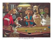 The Scratching Beagle-Arthur Sarnoff-Framed Stretched Canvas