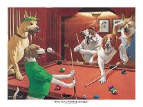 The Scratching Beagle-Arthur Sarnoff-Framed Art Print