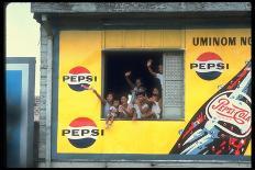 Large Billboard Painted on Side of Building Advertising Pepsi Cola, Manila, Philippines-Arthur Schatz-Photographic Print