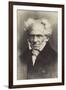 Arthur Schopenhauer (1788-1860), German Philosopher-null-Framed Premium Photographic Print