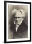 Arthur Schopenhauer (1788-1860), German Philosopher-null-Framed Premium Photographic Print