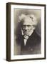 Arthur Schopenhauer (1788-1860), German Philosopher-null-Framed Photographic Print