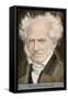 Arthur Schopenhauer German Philosopher-null-Framed Stretched Canvas
