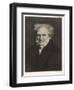 Arthur Schopenhauer German Philosopher-null-Framed Art Print