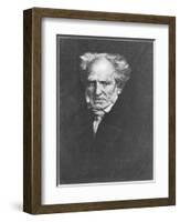 Arthur Schopenhauer-Franz Seraph von Lenbach-Framed Giclee Print