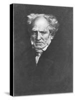 Arthur Schopenhauer-Franz Seraph von Lenbach-Stretched Canvas