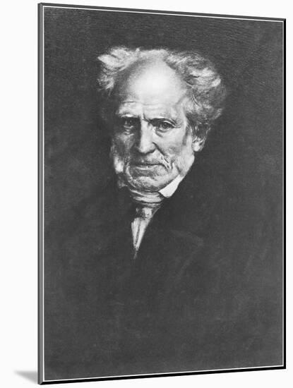 Arthur Schopenhauer-Franz Seraph von Lenbach-Mounted Giclee Print