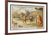 Arthur Sends Parsifal Off in Quest of Adventure (Abenteuer)-null-Framed Premium Giclee Print