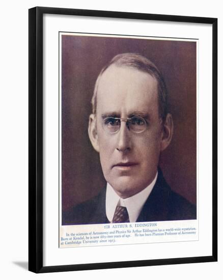 Arthur Stanley Eddington (1882-194), British Astronomer and Physicist, C1934-null-Framed Giclee Print