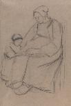 Breton Woman and Child-Arthur Studd-Mounted Giclee Print