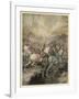 Arthur Uses Excalibur-Arthur Rackham-Framed Art Print