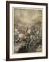 Arthur Uses Excalibur-Arthur Rackham-Framed Art Print