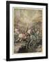 Arthur Uses Excalibur-Arthur Rackham-Framed Art Print