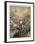 Arthur Uses Excalibur-Arthur Rackham-Framed Art Print