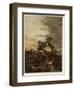 Arthur Versus Mordred-Arthur Rackham-Framed Photographic Print