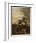 Arthur Versus Mordred-Arthur Rackham-Framed Photographic Print
