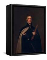 Arthur Wellesley, Duke of Wellington, with a Telescope-Thomas Lawrence-Framed Stretched Canvas