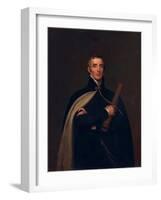 Arthur Wellesley, Duke of Wellington, with a Telescope-Thomas Lawrence-Framed Giclee Print